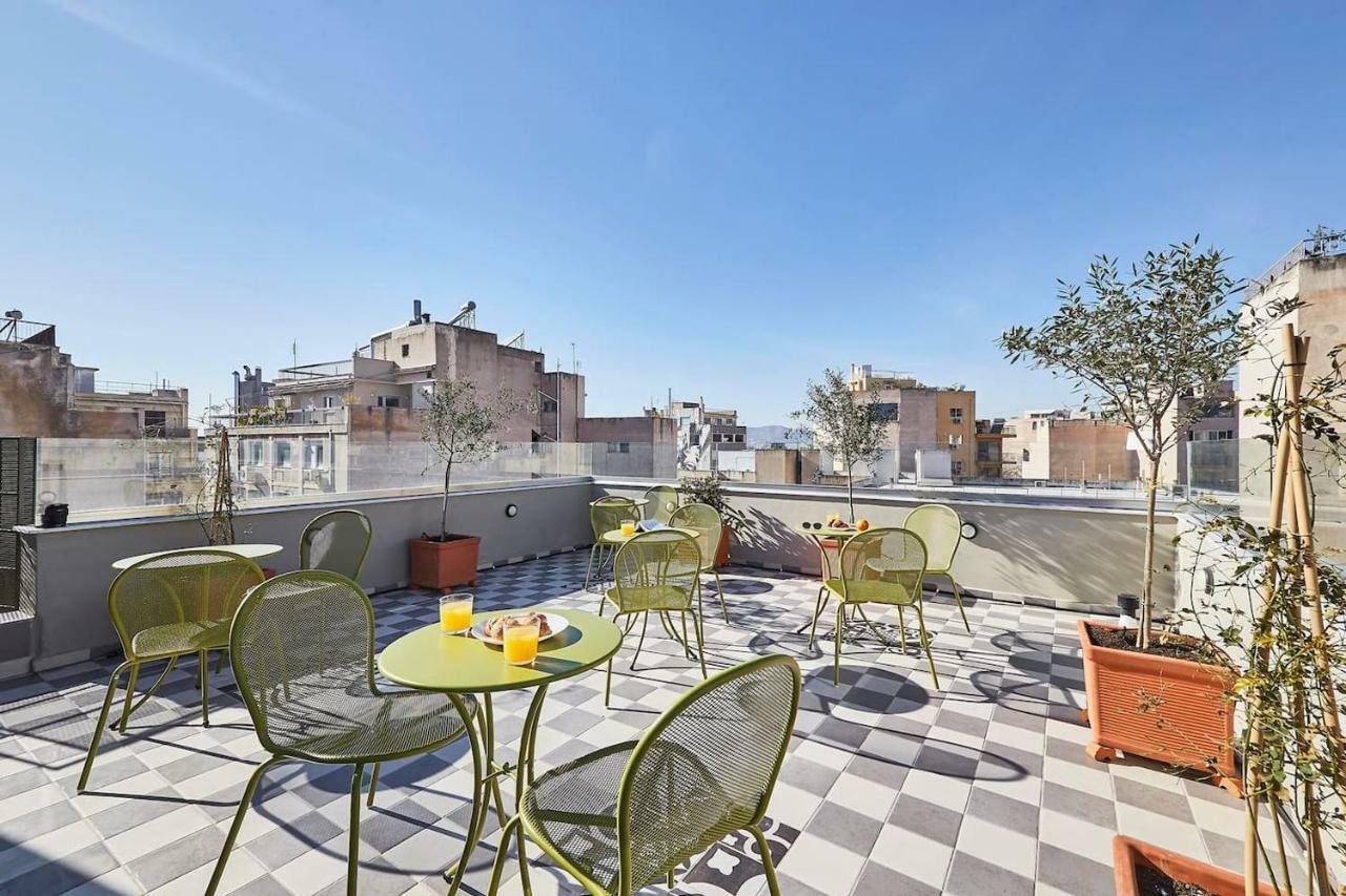 Old Athens Style 1Bdr With Acropolis View Rooftop! Exterior photo